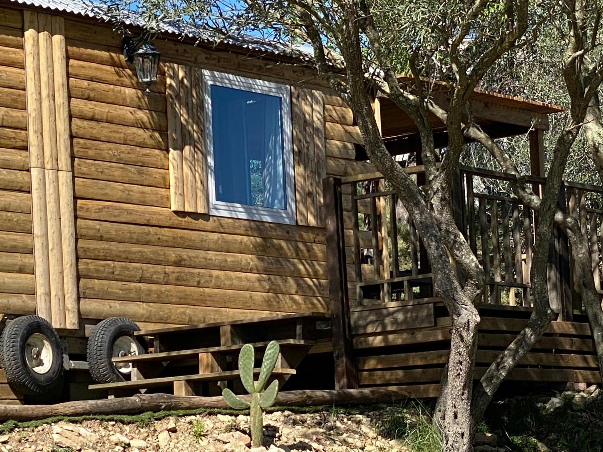 Camping Les Amandiers Castelnau-de-Guers Dış mekan fotoğraf